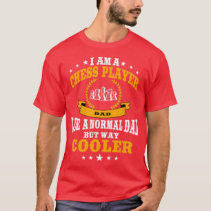 Mens Funny Schach Vater Zitat Schach Stücke Männer T-Shirt
