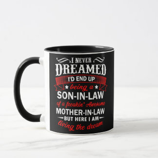 Mens Funny Sohn im Gesetz eines erfrischenden Phan Tasse