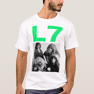 Mens Funny Sparks Band L7 Weihnachten T-Shirt