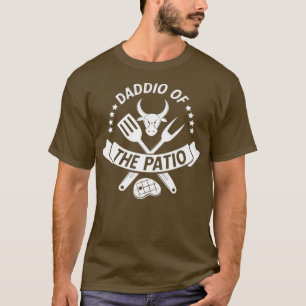 Mens Funny Vater GRILLEN Gift Daddio of the Patio T-Shirt