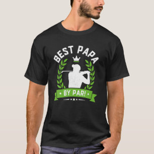 Mens Funny Vatertag Der Mensch und die Weintrauben T-Shirt
