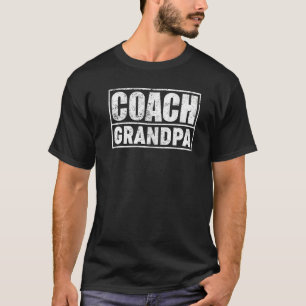 Mens Fußball Basketball Basketball Trainer Opa Fet T-Shirt