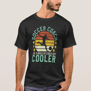 Mens Fußball Coach wie ein regelmäßiger Coach, abe T-Shirt