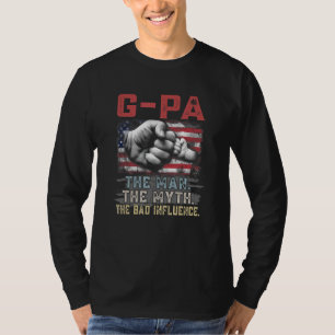 Mens G-Pa der Mann, der Mythos, der schlechte Einf T-Shirt