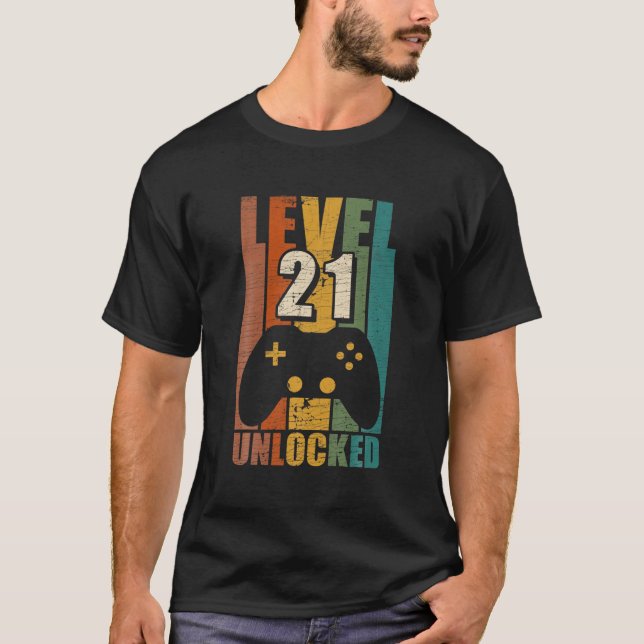 Mens Gamer Vater Funny Husband Vater Video Game Le T-Shirt (Vorderseite)
