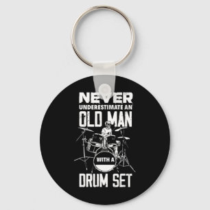 Mens Gitarrist Geschenke nie unterschätzen eine al Schlüsselanhänger