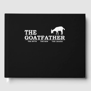 Mens Goat Far Pet Lover Fars Day Gästebuch