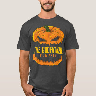 Mens GodVater Pumpkin Matching Family Group Hallo T-Shirt