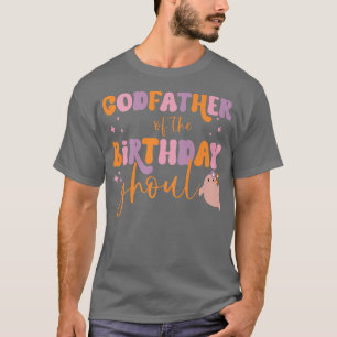 Mens Godvater vom Geburtstag Ghoul Ghost Hallowe T-Shirt