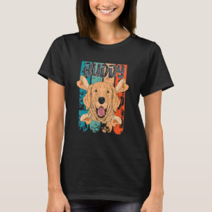 Mens Golden Retriever Mans Best Friends I Retro Do T-Shirt