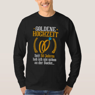Mens Golden Wedding Jubiläum 50. Wedding Anniv T-Shirt