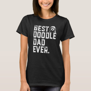 Mens Goldendoodle Vater Bester Doodle Vater je T-Shirt