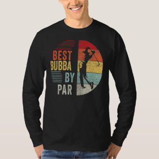 Mens Golf Best Bubba Par Großvater Golfer Vater T-Shirt
