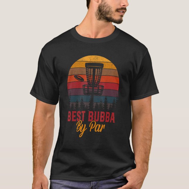 Mens Golf Best Bubba Par Großvater Golfer Vater T-Shirt (Vorderseite)