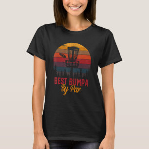 Mens Golf Best Bumping by Par Grandpa Golfer Vater T-Shirt