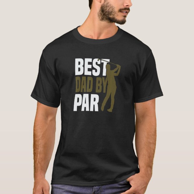 Mens Golf Golfing Cart Balls Sport   T-Shirt (Vorderseite)