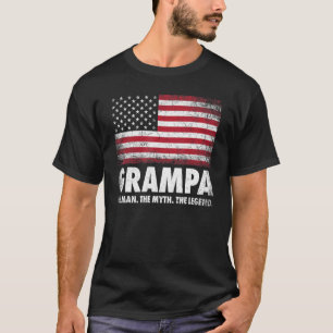 Mens Grampa Der Mensch Der Mythos Der legendäre Gr T-Shirt