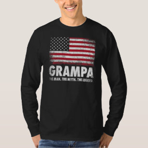 Mens Grampa Der Mensch Der Mythos Der legendäre Gr T-Shirt