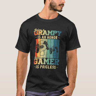 Mens grampig zu sein ist unbezahlbar Gamer Grampy T-Shirt