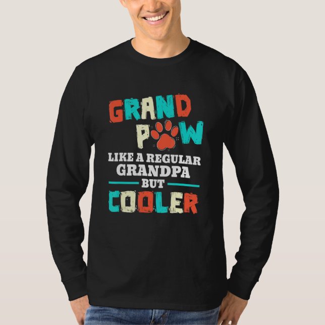 Mens Grand Paw wie eine normale Großmutter, aber C T-Shirt (Vorderseite)