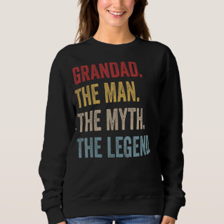 Mens Grandad Der Mann Der Mythos Der legendäre Vat Sweatshirt