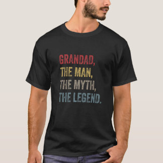 Mens Grandad Der Mann Der Mythos Der legendäre Vat T-Shirt
