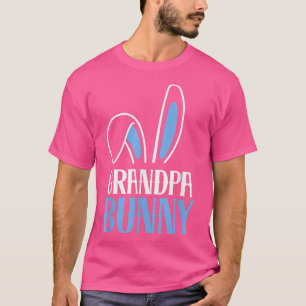 Mens Grandpa Bunny Costume Funny Family Match E T-Shirt