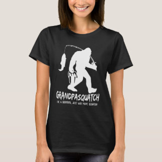 Mens Grandpa Squatch Like A Grandpa Just Way More  T-Shirt