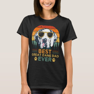 Mens Great Dane Hund Vintag Bester Großer Dane Vat T-Shirt