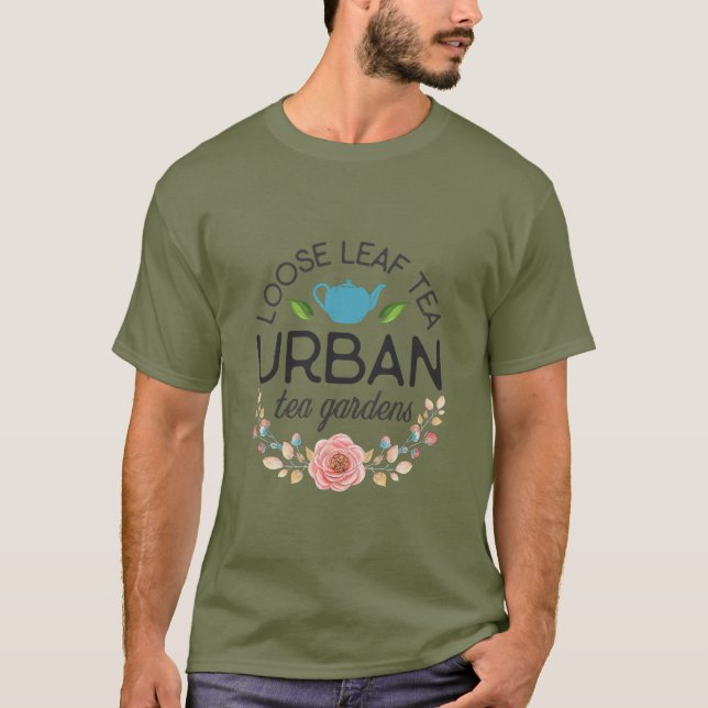Mens Green Tee Shirt (Vorderseite)