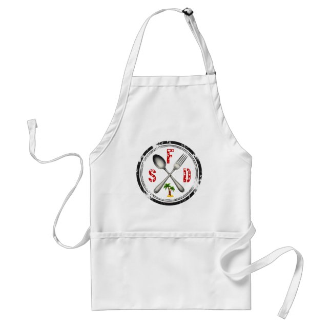 Mens grill apron schürze (Vorne)