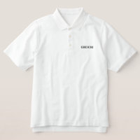 Mens Groom Classic Polo Shirt