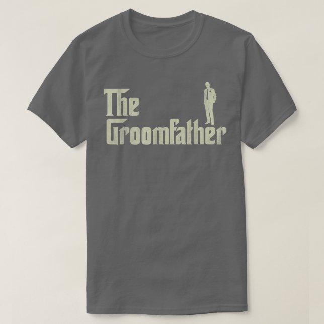 Mens Groom Pater Funny Wedding Party Probe Di T-Shirt (Design vorne)