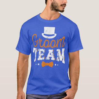 Mens Groom Team Verlobung Bachelor Party Groomsma T-Shirt