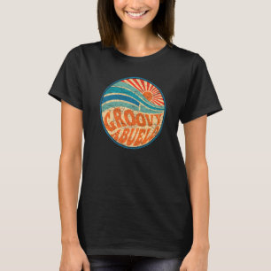 Mens Groovy Abuelo 70er Ästhetische Nostalgie der  T-Shirt