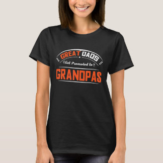 Mens Große Vater werden zu Grandpas Vätern D T-Shirt