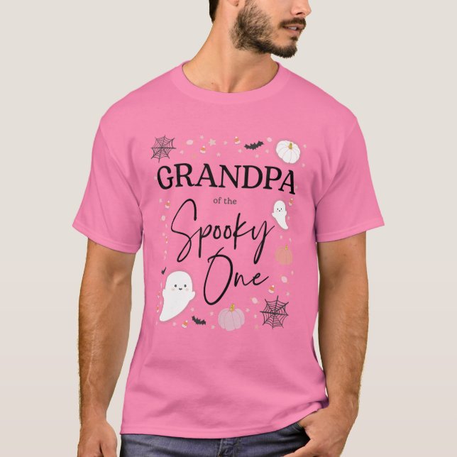 Mens Großvater des spöttischen Mädchen zum ersten  T-Shirt (Vorderseite)