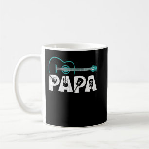 Mens Guitar Lover Vater Daddy Funny Guitarist Papa Kaffeetasse