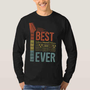 Mens Guitar Vater Bester Vater je Gitarrist Vater T-Shirt