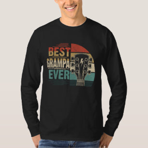 Mens Guitarist Guitar Lover Beste Grampa je Famili T-Shirt