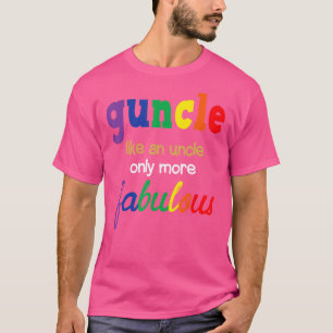 Mens Guncle wie ein Onkel nur mehr Fabelwesen T-Shirt