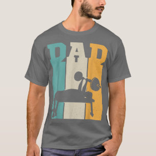 Mens Gym Papa Bod Papa Power heben  T-Shirt
