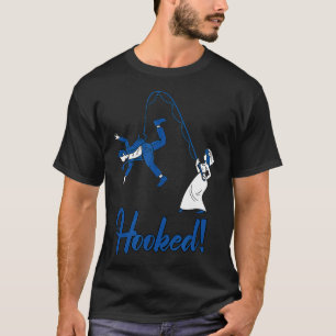 Mens Hooked Ehefrau Angelgroom Gewitter Bachelor P T-Shirt