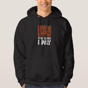 Mens Horse Vater sie neigen zu zahlen Reiten Athle Hoodie