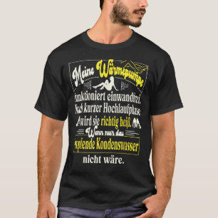 Mens Hot Heat Pump Heizgesetz Neue Heizung T-Shirt