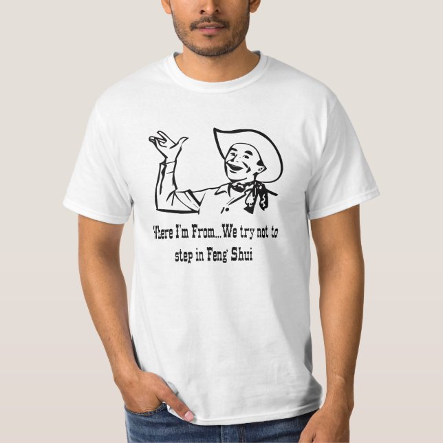 Men's Humour Feng Shui T - Shirt (Vorderseite)