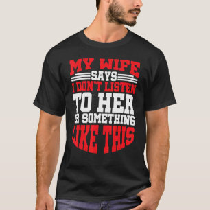 Mens Humour Statement Couple Valentine's Day Par T-Shirt