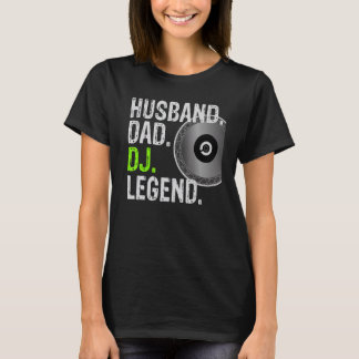 Mens Husband Vater DJ Legend - DJ Design_3 T-Shirt