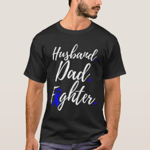 Mens Husband Vater Kämpfen Alopecia Areata Bewusst T-Shirt