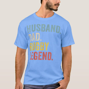 Mens Husband Vater Rugby Legend T-Shirt